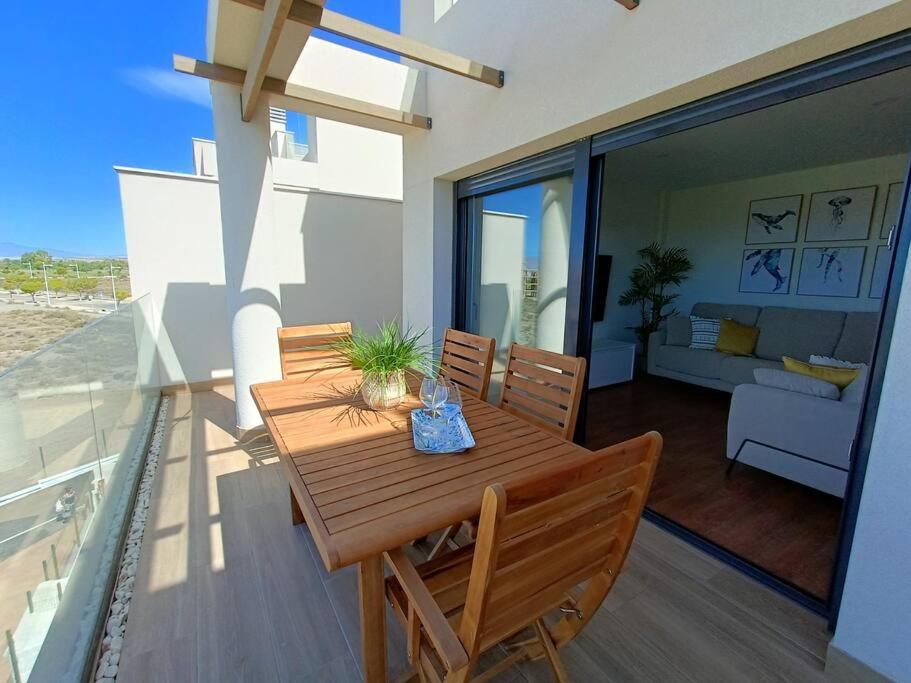 Apartament Nuevo Atico Toyo. Vistas Al Mar, Terraza, Solarium, Piscina, A/A, Wifi Y Garaje El Toyo Zewnętrze zdjęcie